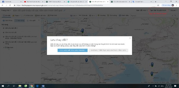 Cách 2 sử dụng công cụ Storymap ở Trang chủ Hình 2 4 Các bước 12