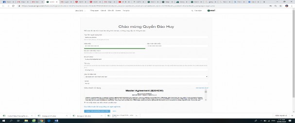 5 Điền thông tin để hoàn thiện Thiết lập tổ chức Chọn tên tổ chức 5