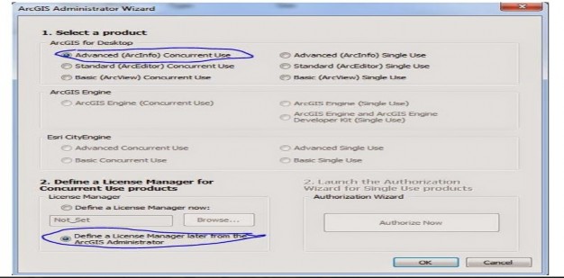 Bước 7 Cài đặt ArcGIS 10 2 License Manager vào thư mục cài đặt Im 10 2 windows 12
