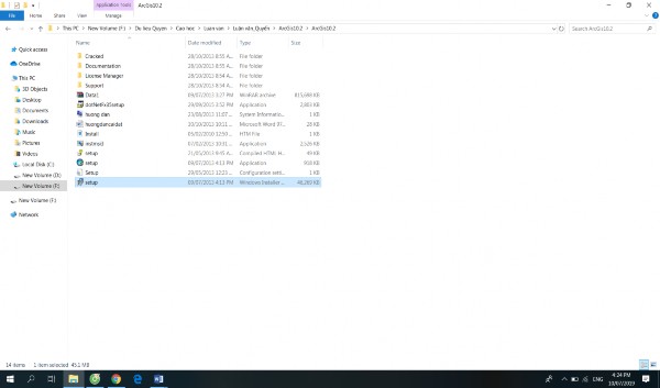 Bước 2 Màn hình xuất hiện bảng sau Hình 2 2 Cách cài đặt ArcGIS Desktop Bước 6
