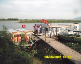 Bến thuyền DL Thanh Hà Cầu Cửa Đại Sân Bay Chu Lai Sông Thu Bồn 7