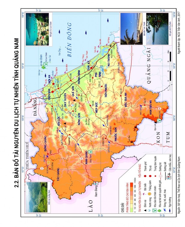 Chế độ ẩm Độ ẩm không khí ở Quảng Nam tương đối cao và ở mức trung 2