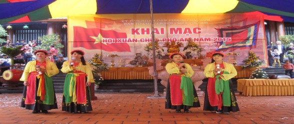 Hội Xuân chùa Phổ Am Lựng Xanh Hồ Yên Trung Chùa Hang Son Lễ khai giảng khóa đào 7