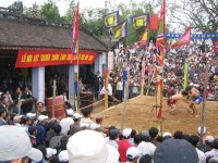 Được tổ chức vào ngày 10 tháng Giêng âm lịch hàng năm Lễ hội đấu Vật 1