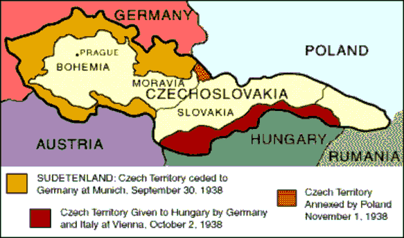 Hình 3 2 Tiệp Khắc sau Hội nghị Munich Hình 3 3 Nước Đức đến tháng 8 1939 Hình 7