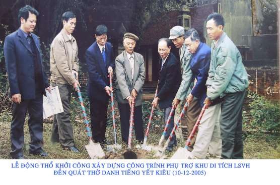 7 19 Lễ động thổ khởi công xây dựng công trình phụ trợ Nguồn Ban quản lý di 10