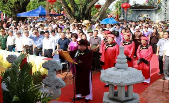 7 26 Lễ dâng hương tại Đền Quát xã Yết Kiêu huyện Gia Lộc năm 2017 Nguồn Ban 6