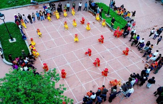 7 29 Thi đấu cờ người tại Lễ hội đền Quát năm 2018 Nguồn Cổng thông tin 9