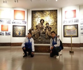 Một số hình ảnh thực nghiệm tại di tích QGĐB Pác Bó Nguồn Tác giả Một số 3