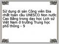 Một Số Biện Pháp Sử Dụng Di Sản Công Viên Địa Chất Toàn Cầu Unesco Non Nước Cao Bằng Trong Dạy Học Lịch Việt Nam Ở Trường Thpt
