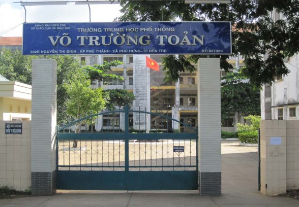 11 Trường THPT Võ Trường Toản 2 Trường THPT Nguyễn Đình Chiểu 1 13 Trường Dân 6