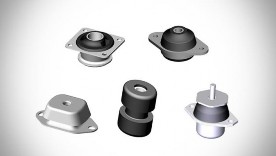 Hình 1 4 Hệ thống đệm cách dao động cao su của động cơ đốt trong Ưu điểm 4