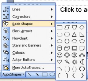 Vẽ hình tạo hiệu ứng cho đối tượng trên slide Click chuột vào Auto Shop trên 4