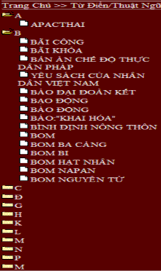 Nhận vật mục này chúng tôi cũng sắp xếp theo dạng anphable bạn tìm nhân vật 3