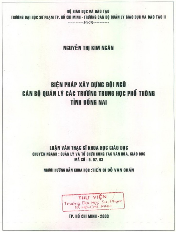 LỜI CẢM ƠN‌ Với tình cảm chân thành tôi xin bày tỏ lòng biết ơn sâu sắc 1