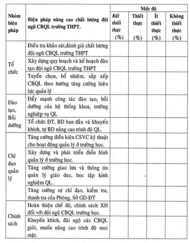 Xin chân thành cảm ơn về sự cộng tác của đồng chí PHỤ LỤC 5‌ Bảng tổng 2