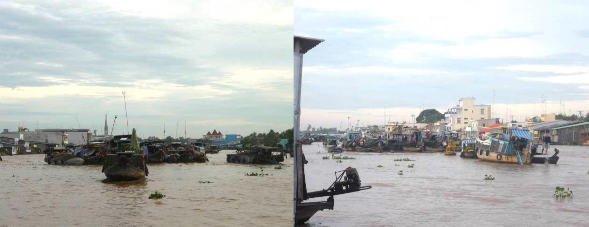 Hình 1 Chợ nổi Cái Bè Nguyễn Trọng Nhân 2017 Hình 2 Chợ nổi Cái Răng Nguyễn 1