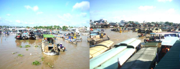 Hình 2 Chợ nổi Cái Răng Nguyễn Trọng Nhân 2017 Hình 3 Chợ nổi Phong Điền 2