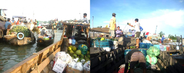 Hình 5 Chợ nổi Châu Đốc Nguyễn Trọng Nhân 2017 Hình 6 Chợ nổi Ba Ngàn Nguyễn 5