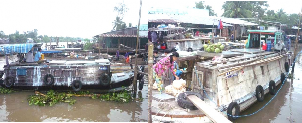 Hình 6 Chợ nổi Ba Ngàn Nguyễn Trọng Nhân 2017 Hình 7 Chợ nổi Ngã Năm Nguyễn 6