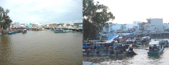 Hình 10 Chợ nổi Cái Nước Nguyễn Trọng Nhân 2017 Hình 11 Chợ nổi Trà Ôn 1