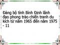 Đảng bộ tỉnh Bình Định lãnh đạo phong trào chiến tranh du kích từ năm 1965 đến năm 1975 - 11