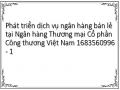 Phát triển dịch vụ ngân hàng bán lẻ tại Ngân hàng Thương mại Cổ phần Công thương Việt Nam 1683560996