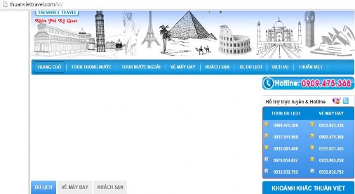 Vừa và nhỏ Du lịch Đất Việt Du lịch Unitour Du lịch Thuận Việt 5