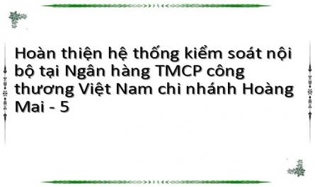 Tình Hình Về Dư Nợ Cho Vay Tại Vietinbank Hoàng Mai