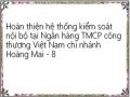 Hoàn thiện hệ thống kiểm soát nội bộ tại Ngân hàng TMCP công thương Việt Nam chi nhánh Hoàng Mai - 8