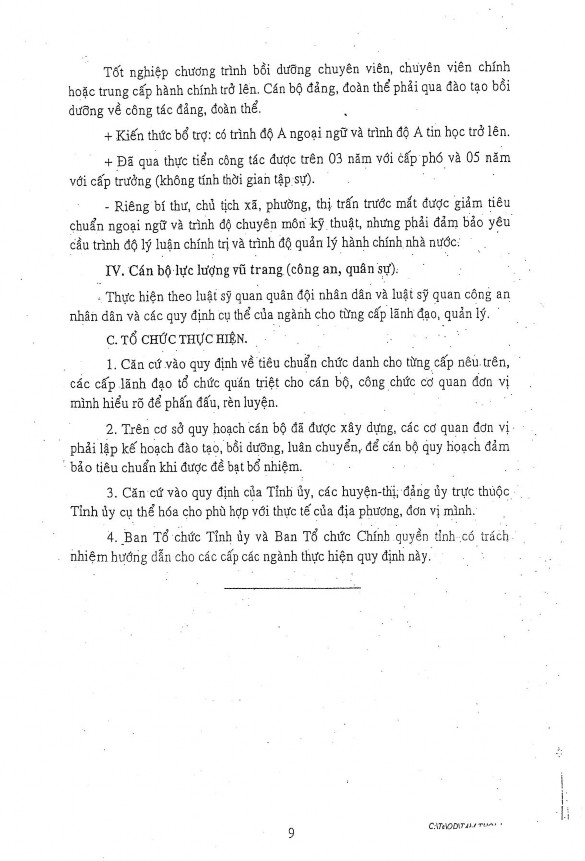 Nguồn 104 Phụ lục 5 SỐ LƯỢNG CÁC LỚP ĐÀO TẠO CÁN BỘ NGUỒN CHỦ CHỐT Ở 2