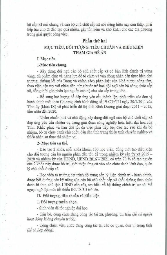 Đảng Bộ tỉnh Bình Dương lãnh đạo xây dựng đội ngũ cán bộ chủ chốt cấp cơ sở từ năm 1997 đến năm 2015 - 25 4