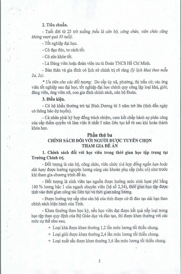 Đảng Bộ tỉnh Bình Dương lãnh đạo xây dựng đội ngũ cán bộ chủ chốt cấp cơ sở từ năm 1997 đến năm 2015 - 25 5