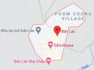 Bản Lác nằm trên địa phận xã Chiềng Châu huyện Mai Châu tỉnh Hoà Bình cách 1