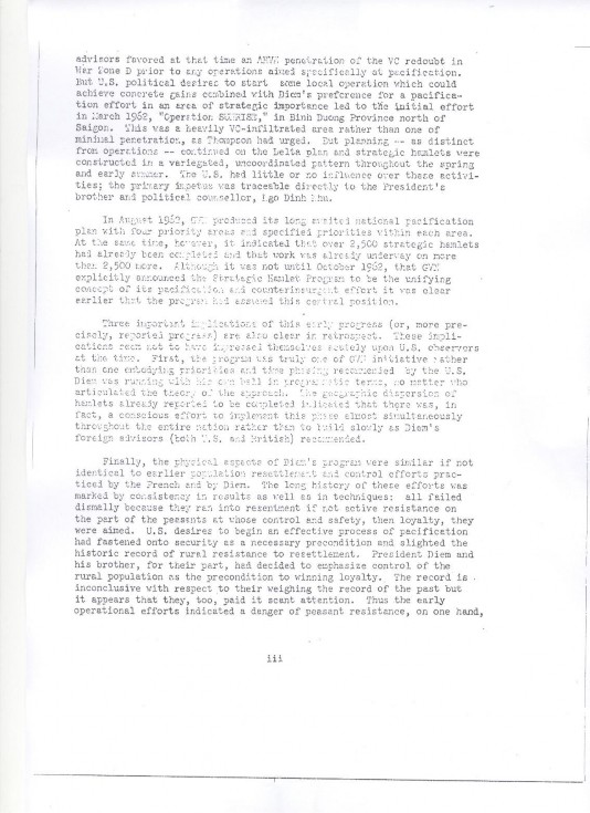 Nguồn Hồ sơ giải mật của Lầu Năm Góc về chiến tranh Việt Nam mục chương 4