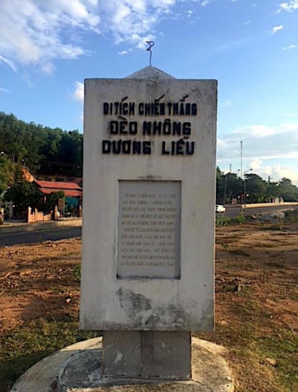 Di tích chiến thắng đèo Nhông – Dương Liễu Bình Định Nguồn Tác giả chụp 26 1
