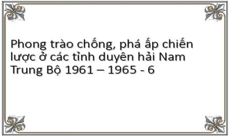 Truyền Thống Yêu Nước Và Đấu Tranh Cách Mạng Của Nhân Dân Các Tỉnh Duyên Hải Nam Trung Bộ