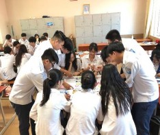 Thực hiện dự án học tập của HS Trường THPT Trần Quốc Tuấn Hà Nội Thực 1