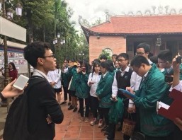 Học tập trải nghiệm tại khu di tích Bạch Đằng Giang Hải Phòng Giờ học trải 3