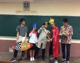 HS Trường Nguyễn Tất Thành Hà Nội trong giờ TNSP toàn phần HS Trường Nguyễn 1