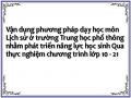 Lê Thị Thu (2013), Phát Triển Năng Lực Nhận Thức Lịch Sử Khoa Học Cho Học Sinh Lớp 10 Qua Bài