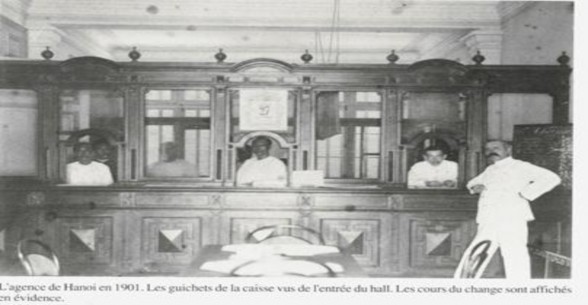 Ảnh 6 Chi nhánh ngân hàng Hà Nội năm 1901 Những vị trí giao dịch tiền mặt nằm 9