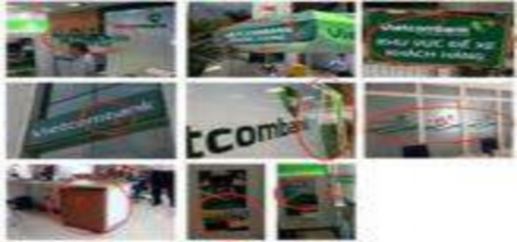 Hình 8 Ảnh hệ thống nhận diện Với mẫu sản phẩm ô và biển chỉ dẫn số 2 6