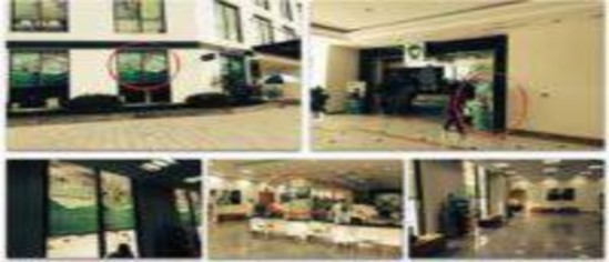 Hình 16 Ảnh hệ thống nhận diện Chi nhánh Hưng Yên chỗ ngồi chờ của khách 2