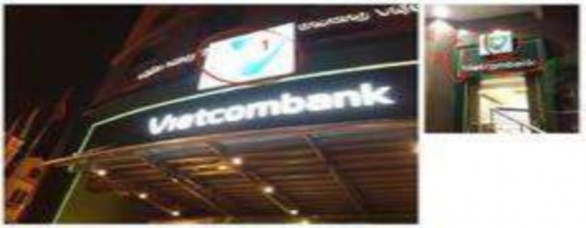 Thiết kế tại cổng phụ do diện tích nhỏ nên các kích thước không chuẩn Đèn 7