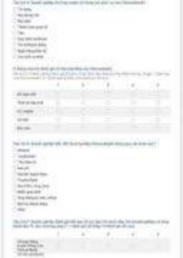 PHỤ LỤC 8 BÁO CÁO PHÂN TÍCH KẾT QUẢ ĐIỀU TRA KHÁCH HÀNG DN 1 Câu hỏi 1 Xin cho 3