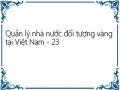 Quản lý nhà nước đối tượng vàng tại Việt Nam - 23