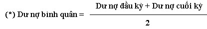 Chỉ tiêu này cho biết tốc độ luân chuyển vốn tín dụng và thời gian thu hồi 9