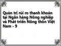 Quản trị rủi ro thanh khoản tại Ngân hàng Nông nghiệp và Phát triển Nông thôn Việt Nam - 9