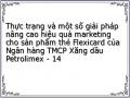 Thực trạng và một số giải pháp nâng cao hiệu quả marketing cho sản phẩm thẻ Flexicard của Ngân hàng TMCP Xăng dầu Petrolimex - 14